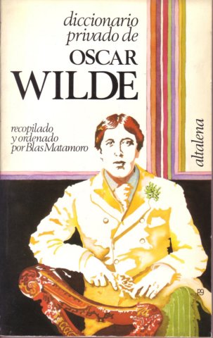 Diccionario privado de Oscar Wilde