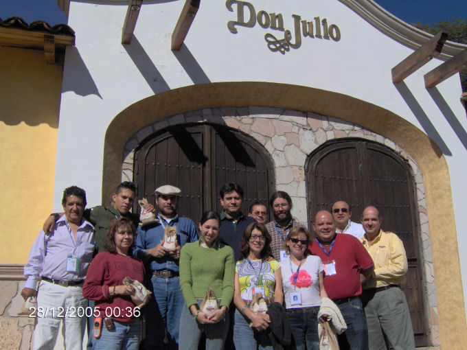 Visitantes invitados por Don Julio