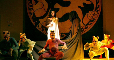 representaci�n de Las Ranas